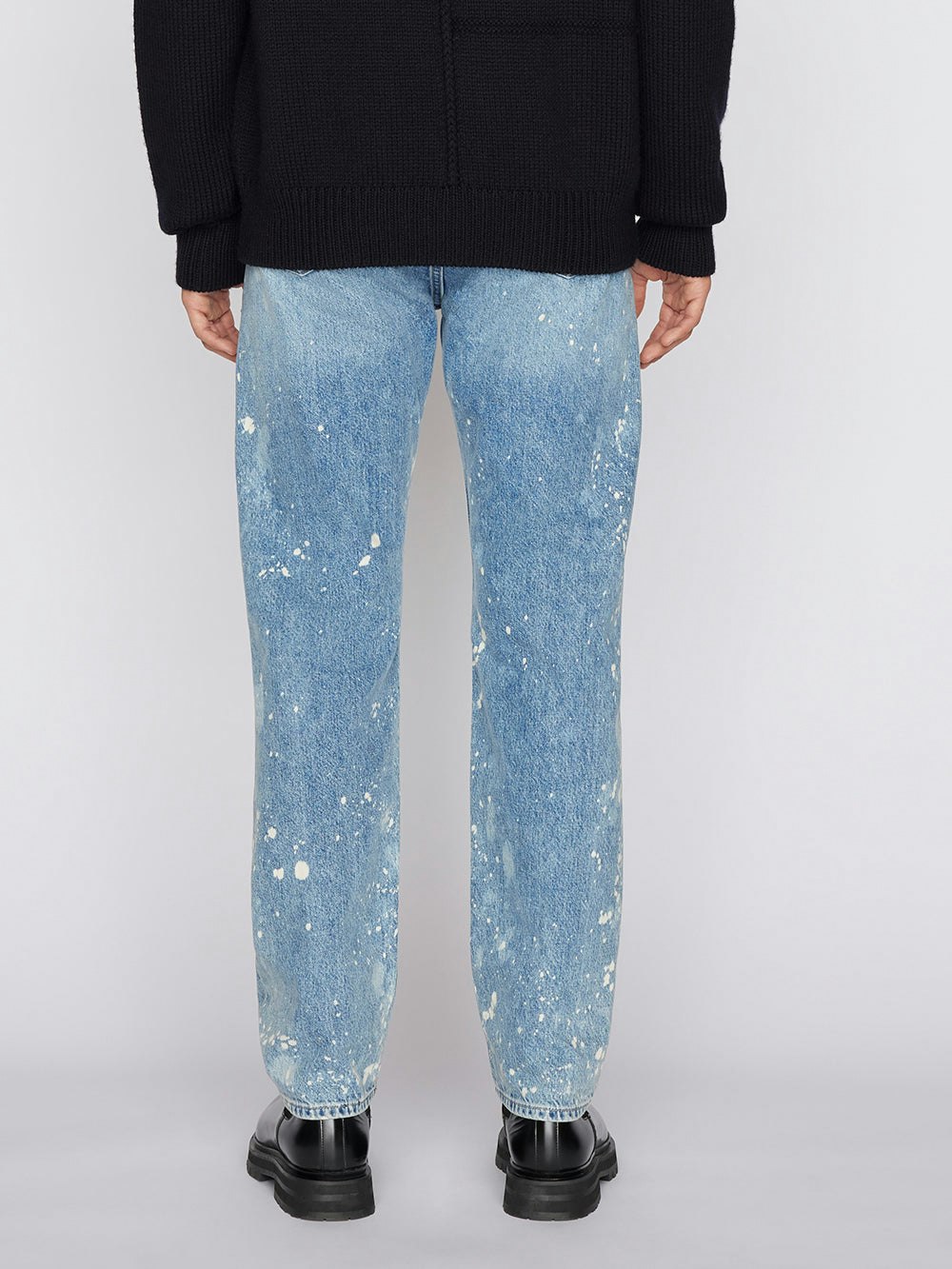 jeans back view